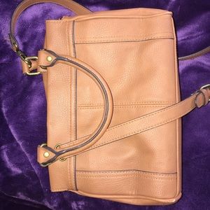 Brown crossbody bag